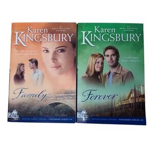 Karen Kingsbury Baxter Family Drama Firstborn Series Books 4 & 5 Family Forever